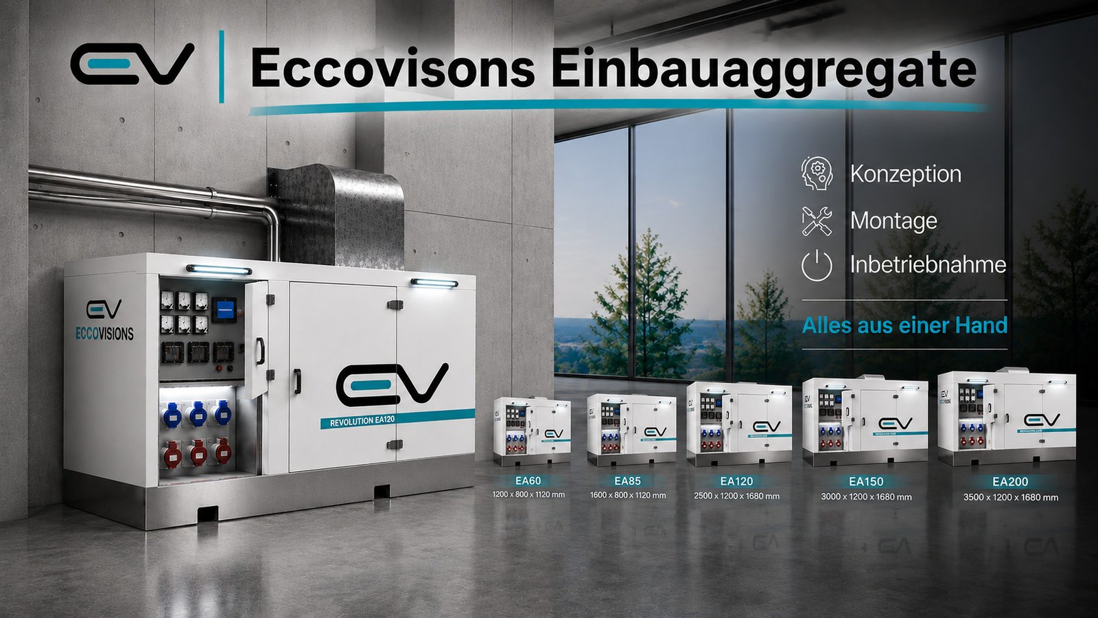 Einbauaggregate für professionelle Systemintegration
