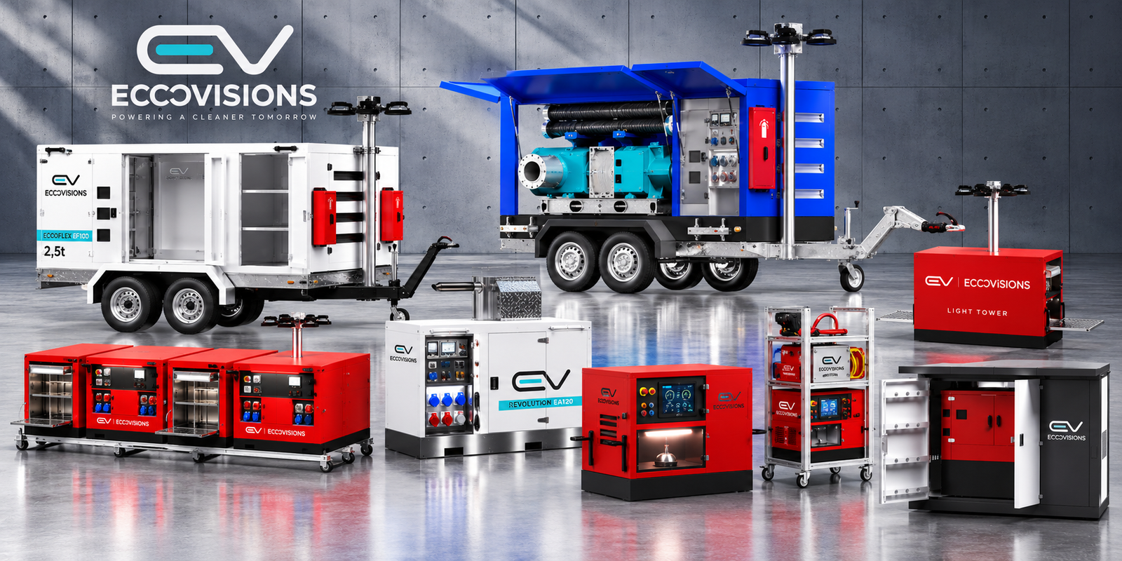 Eccovisions Produktportfolio – Aggregateübersicht